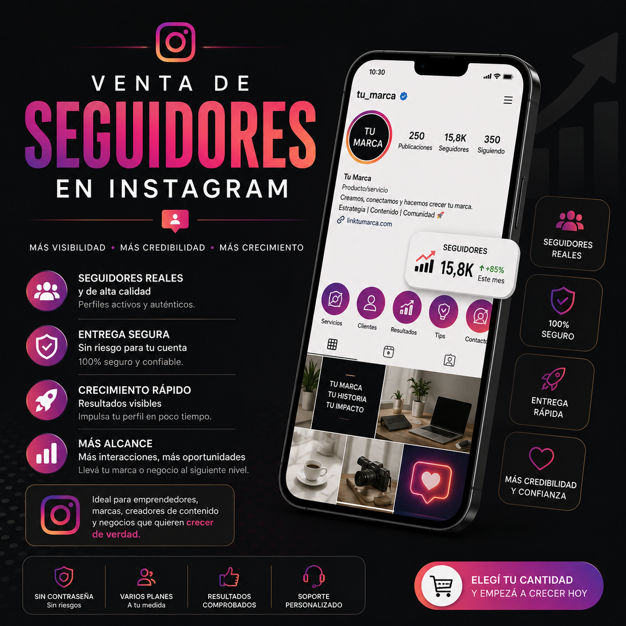 Seguidores para Instagram