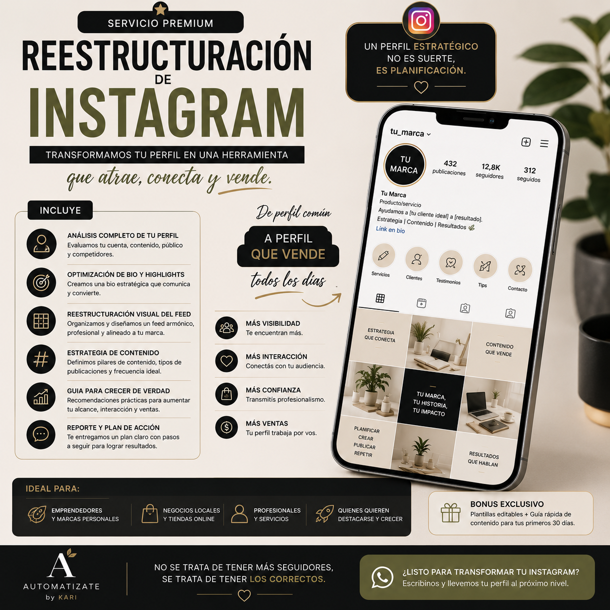 Reestructuracion de Instagram