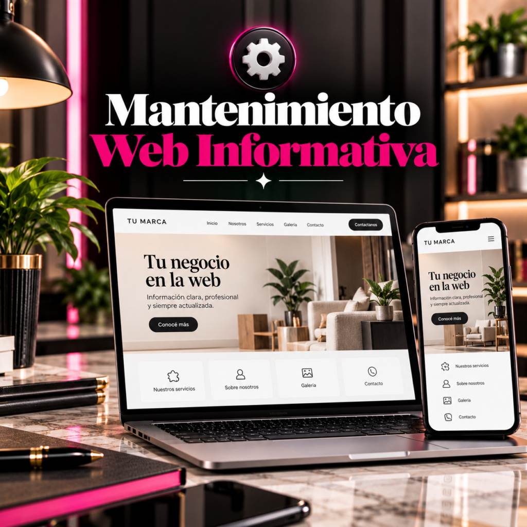 Mantenimiento - Web Informativa