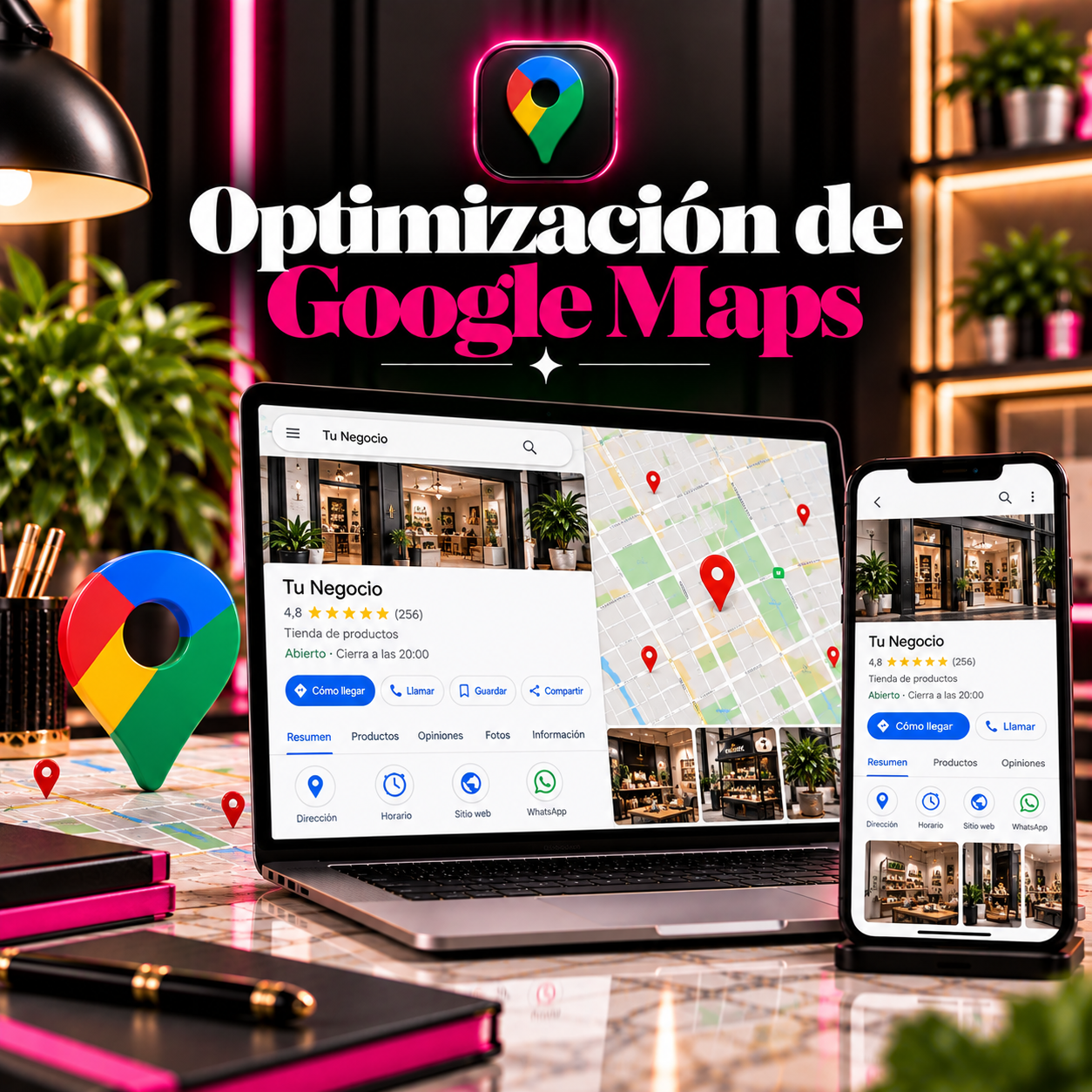 Optimización de Google Maps